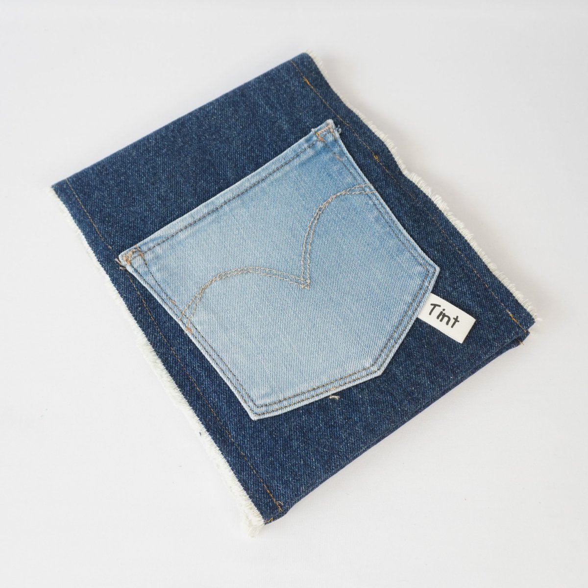 Notitieboek met jeans omslag - Afbeelding 2
