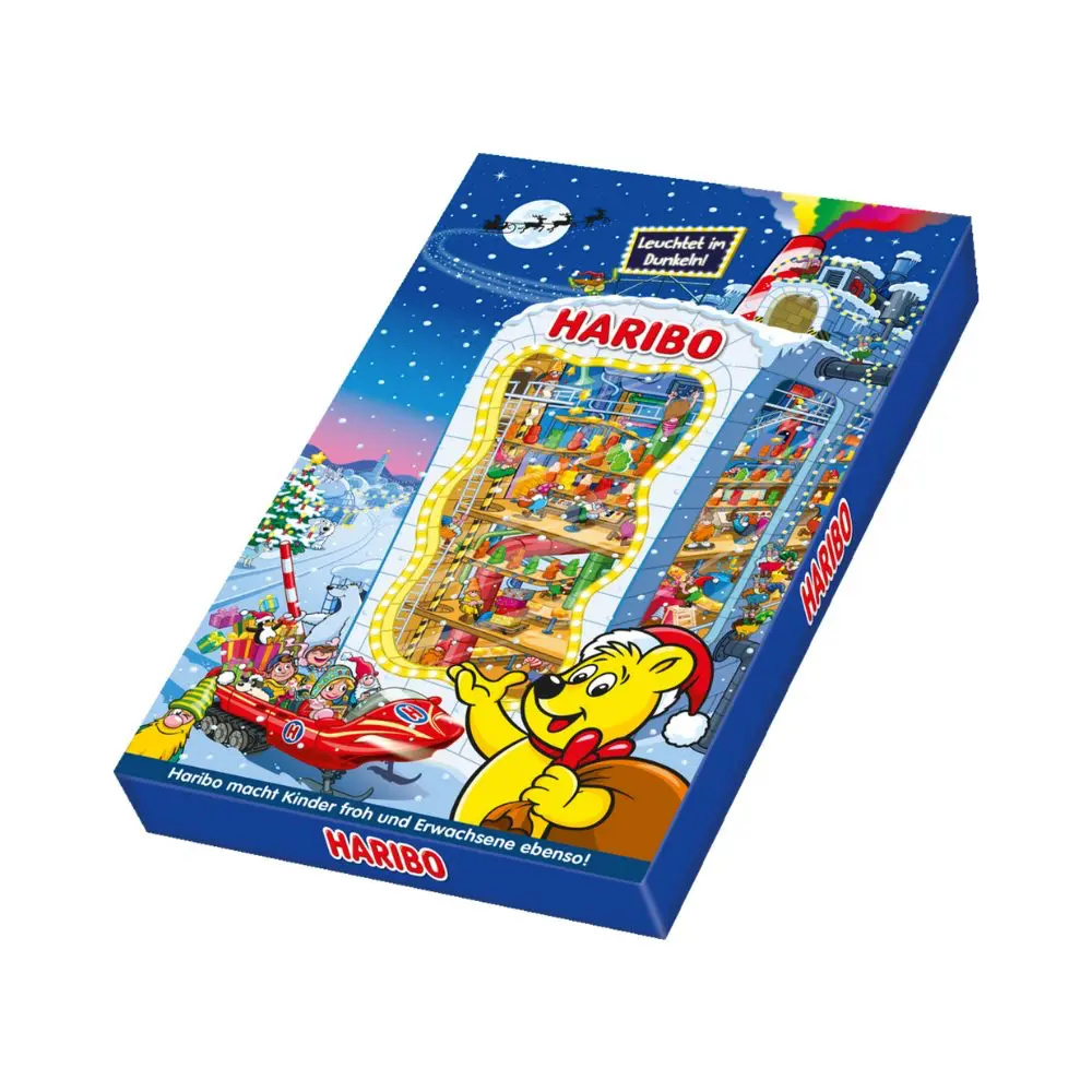 Haribo adventskalender 2025 met snoep - Afbeelding 3