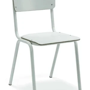 Workliving School Eetkamerstoel - Houten Design Wit
