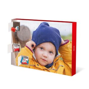 Foto adventskalender met Kinder® Chocolade