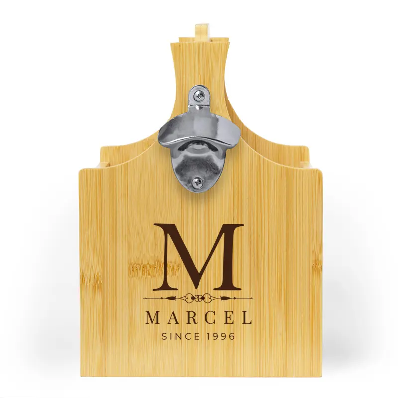 Luxe Beer Caddy met Opener - Afbeelding 3