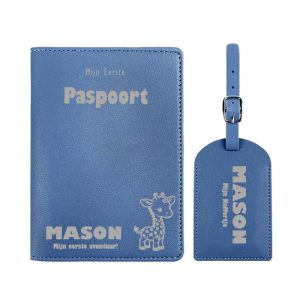 Eerste Avontuur Paspoort & Kofferlabel
