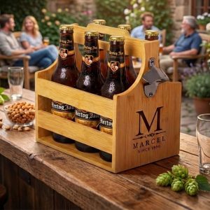 Luxe Beer Caddy met Opener