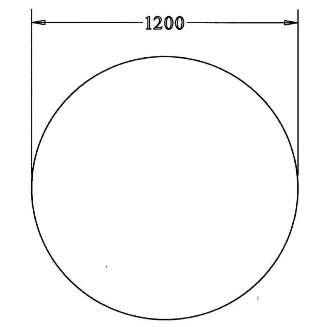 Manhattan Ronde Vergadertafel Ø120CM 4 personen - Zuilpoot - Wit Blad - Wit onderstel - Afbeelding 4