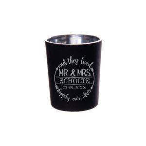 Gepersonaliseerde Waxinelichtjes Mr & Mrs