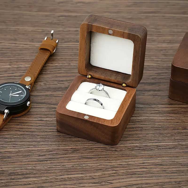 Houten Ringendoosje The Rings | Kies uit 6 Designs