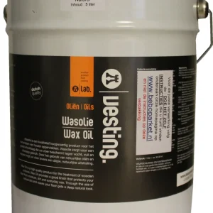 5 liter Hardwax (naturel) olie