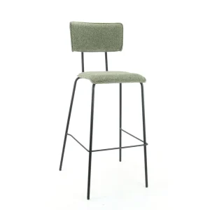 Workliving Barkruk Hoog Bo Society - Boucle Turtle - 82 CM