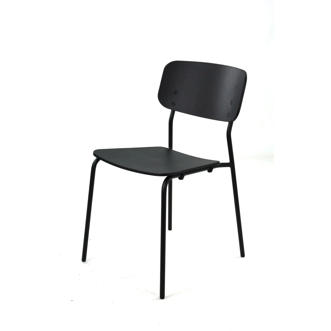Workliving Bianca Eetkamerstoel - Houten Design Zwart Eiken - Afbeelding 9